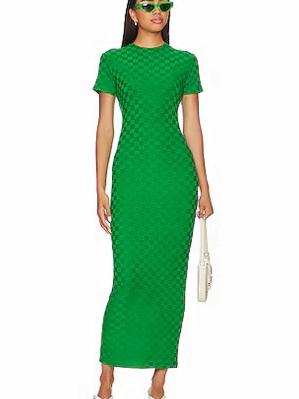 Amanda Uprichard Rosaria Dress Green Size XS Like New